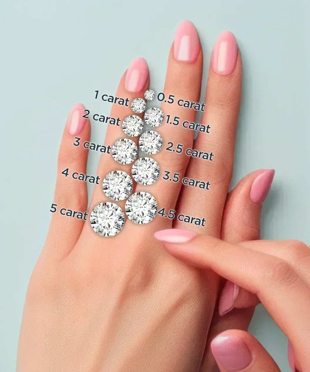 HONORA Lab Diamond Engagement Ring in Silver - Image 5