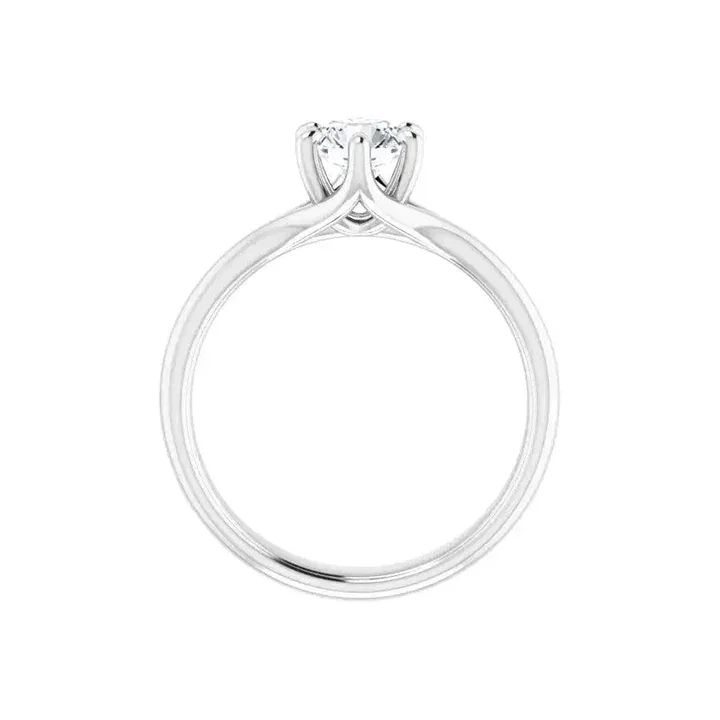 HONORA Lab Diamond Engagement Ring in Silver - Image 3